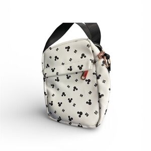 Buckle Down Disney white and Black Mickey Crossbody Bag